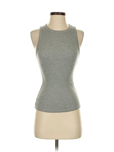 Pre-owned A New Day Tank Top Gray Halter Neckline Tops