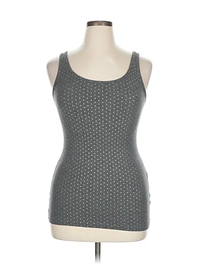 Pre-owned A New Day Tank Top Gray Square Neckline Tops