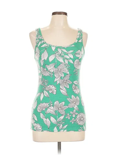 Pre-owned A New Day Tank Top Green Strapless Neckline Tops