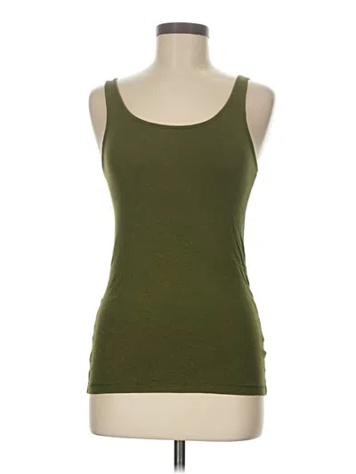 Pre-owned A New Day Tank Top Green Strapless Neckline Tops