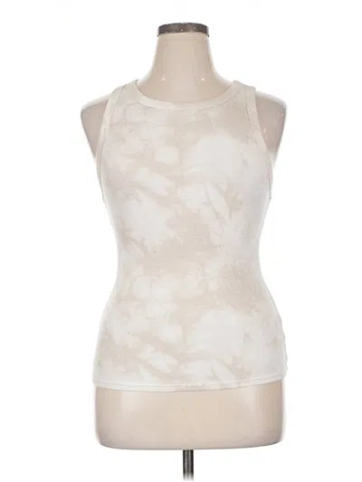 Pre-owned A New Day Tank Top Ivory Halter Neckline Tops
