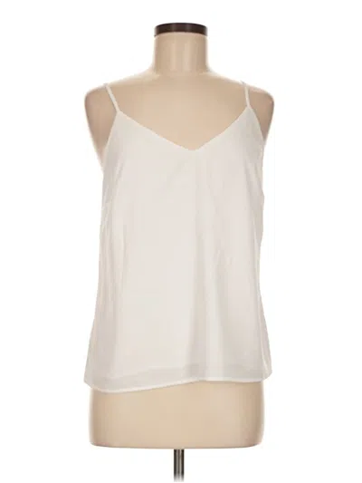 Pre-owned A New Day Tank Top Ivory Halter Neckline Tops In White