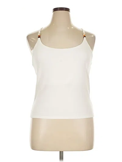 Pre-owned A New Day Tank Top Ivory Strapless Neckline Tops