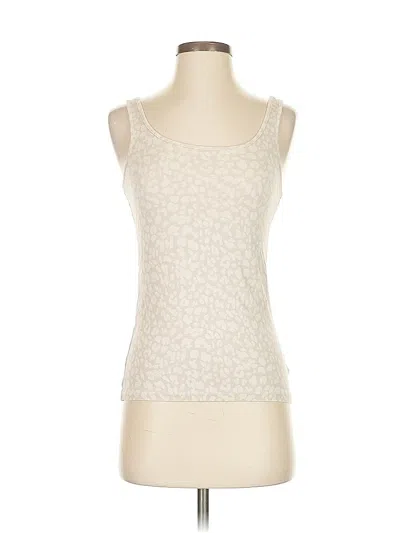 Pre-owned A New Day Tank Top Ivory Strapless Neckline Tops In White