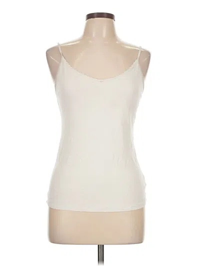 Pre-owned A New Day Tank Top Ivory Strapless Neckline Tops In White