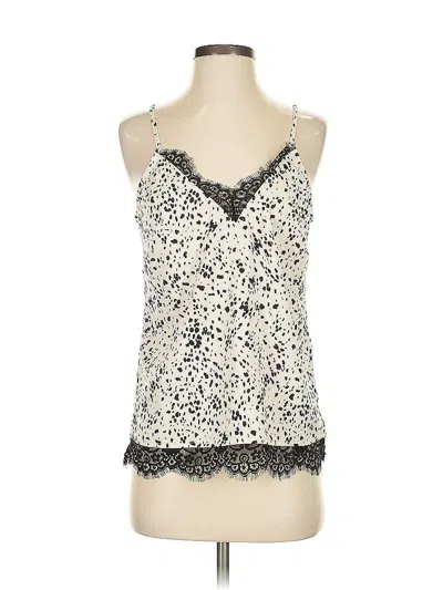 Pre-owned A New Day Tank Top Ivory Sweetheart Neckline Tops In White