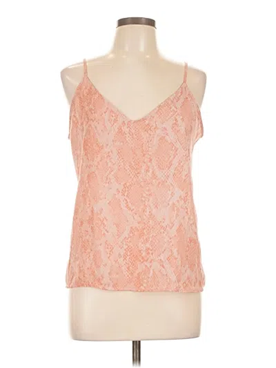 Pre-owned A New Day Tank Top Orange Halter Neckline Tops