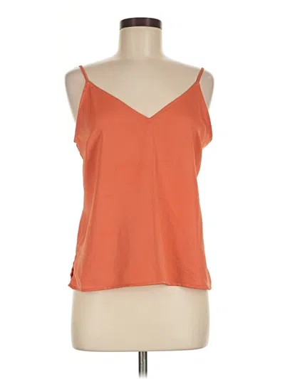 Pre-owned A New Day Tank Top Orange Strapless Neckline Tops