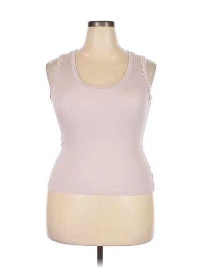 Pre-owned A New Day Tank Top Pink Halter Neckline Tops