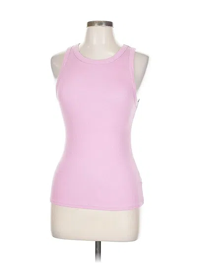 Pre-owned A New Day Tank Top Pink Halter Neckline Tops