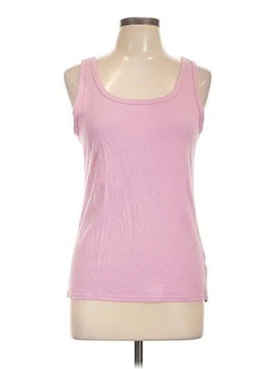 Pre-owned A New Day Tank Top Pink Halter Neckline Tops