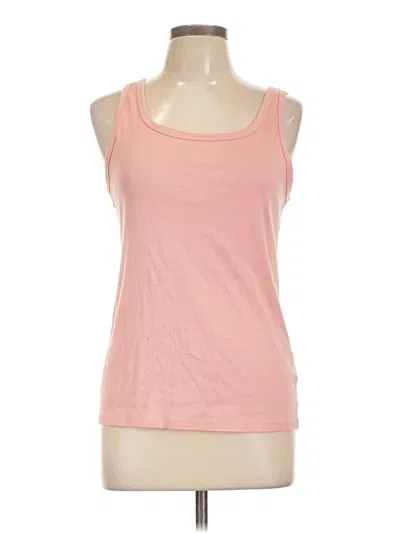 Pre-owned A New Day Tank Top Pink Halter Neckline Tops