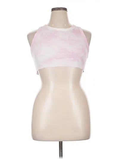 Pre-owned A New Day Tank Top Pink Halter Neckline Tops