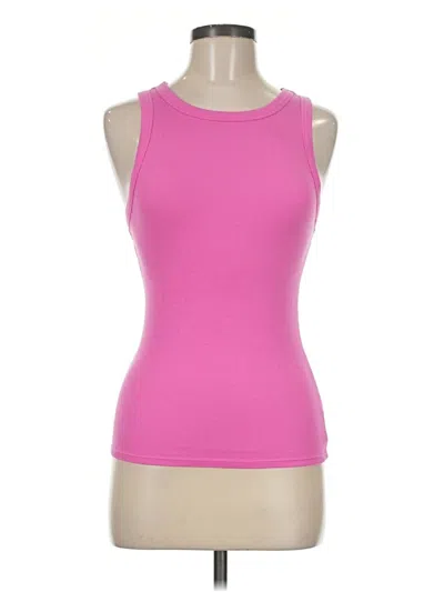 Pre-owned A New Day Tank Top Pink Halter Neckline Tops