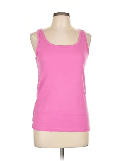 Pre-owned A New Day Tank Top Pink Scoop Neck Tops