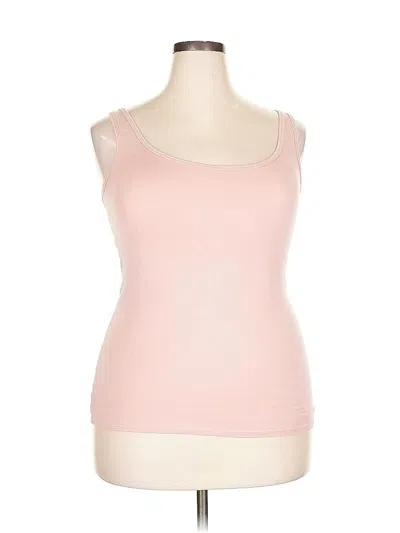 Pre-owned A New Day Tank Top Pink Strapless Neckline Tops