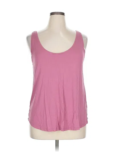 Pre-owned A New Day Tank Top Pink Strapless Neckline Tops