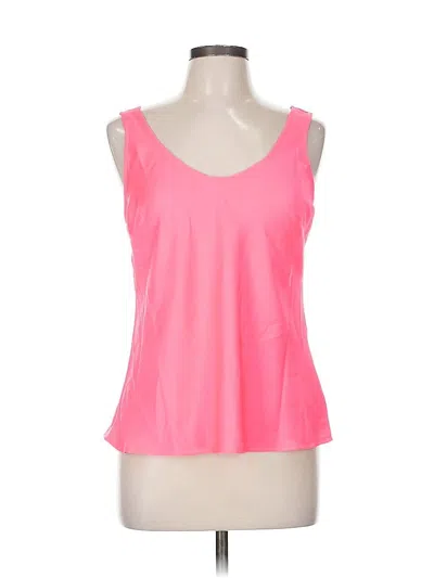 Pre-owned A New Day Tank Top Pink Sweetheart Neckline Tops