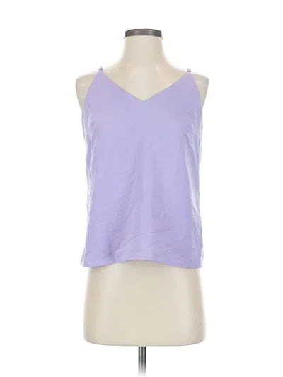 Pre-owned A New Day Tank Top Purple Halter Neckline Tops