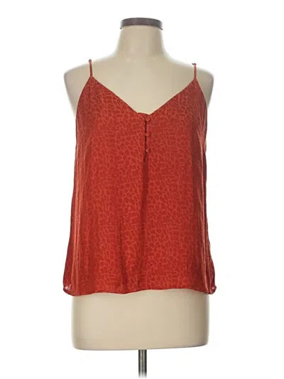 Pre-owned A New Day Tank Top Red Halter Neckline Tops