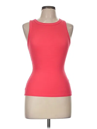 Pre-owned A New Day Tank Top Red Halter Neckline Tops