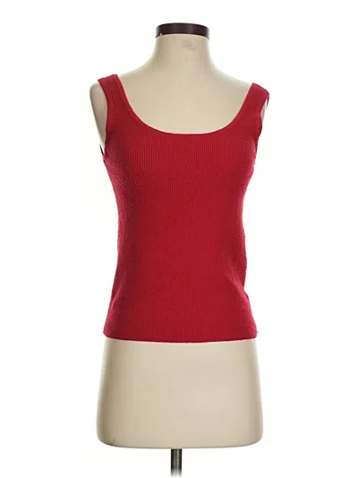 Pre-owned A New Day Tank Top Red Strapless Neckline Tops