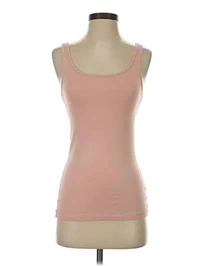 Pre-owned A New Day Tank Top Tan Strapless Neckline Tops