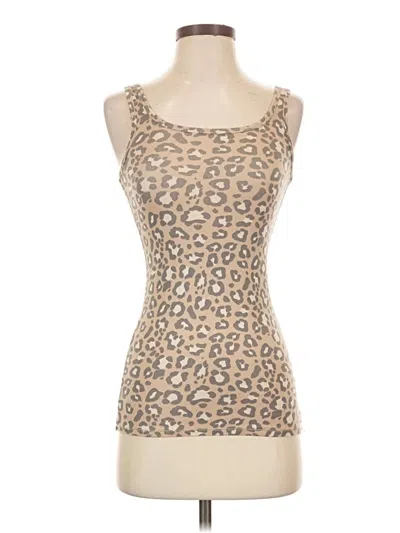 Pre-owned A New Day Tank Top Tan Strapless Neckline Tops