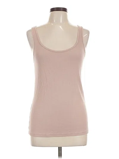 Pre-owned A New Day Tank Top Tan Strapless Neckline Tops
