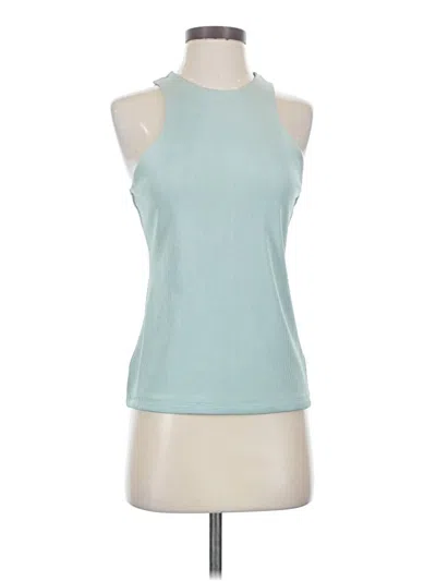 Pre-owned A New Day Tank Top Teal Halter Neckline Tops
