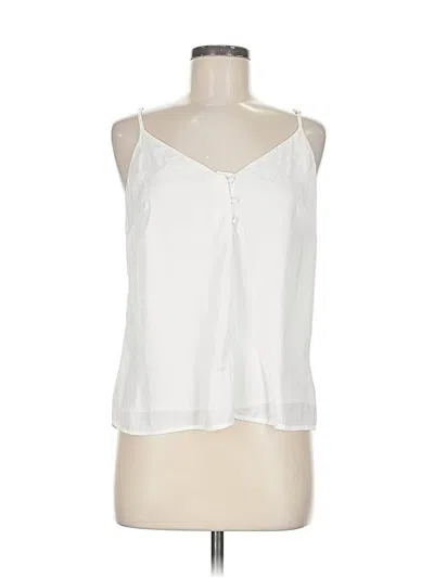 Pre-owned A New Day Tank Top White Halter Neckline Tops
