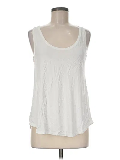 Pre-owned A New Day Tank Top White Halter Neckline Tops