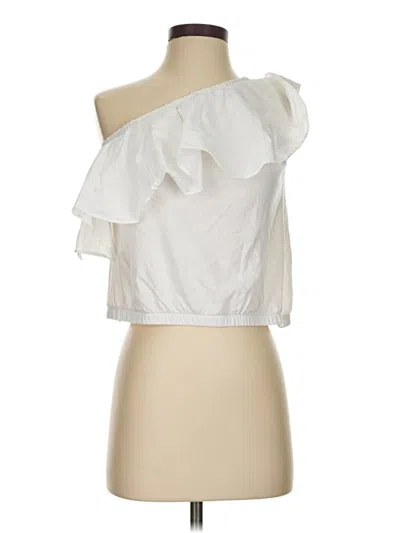 Pre-owned A New Day Tank Top White One Shoulder Neckline Tops