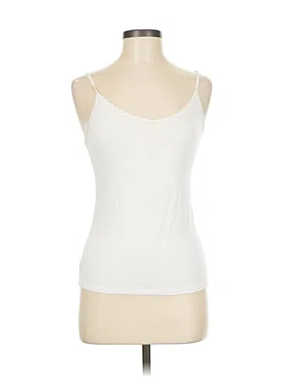 Pre-owned A New Day Tank Top White Strapless Neckline Tops