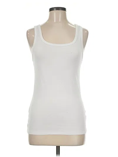Pre-owned A New Day Tank Top White Strapless Neckline Tops