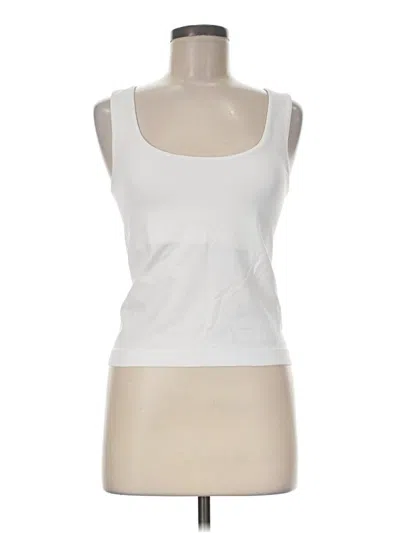 Pre-owned A New Day Tank Top White Strapless Neckline Tops