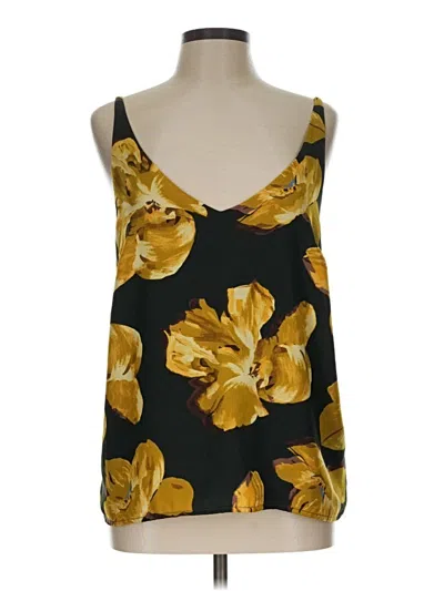 Pre-owned A New Day Tank Top Yellow Strapless Neckline Tops