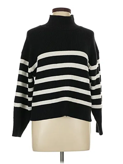 Pre-owned A New Day Turtleneck Sweater In Black