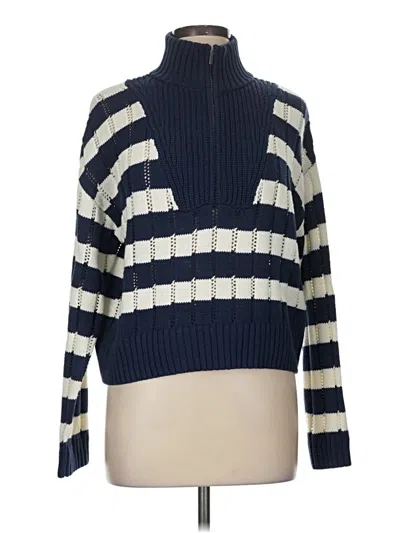 Pre-owned A New Day Turtleneck Sweater In Blue