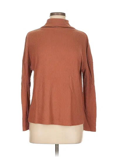 Pre-owned A New Day Turtleneck Sweater In Brown