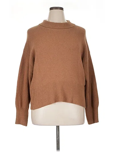 Pre-owned A New Day Turtleneck Sweater In Brown
