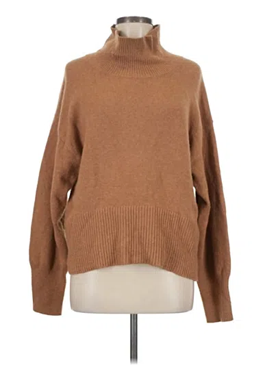 Pre-owned A New Day Turtleneck Sweater In Brown