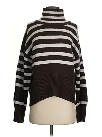 Pre-owned A New Day Turtleneck Sweater In Brown