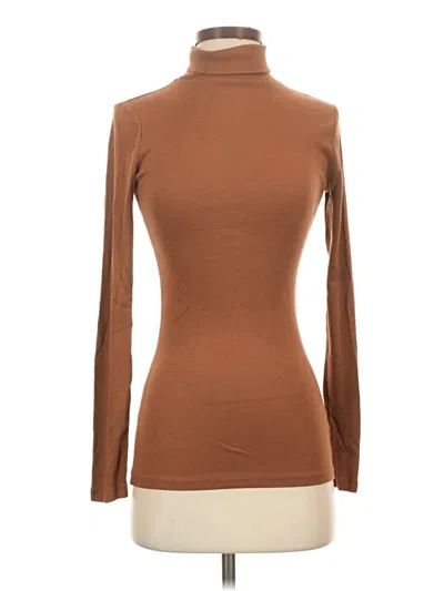Pre-owned A New Day Turtleneck Sweater In Brown