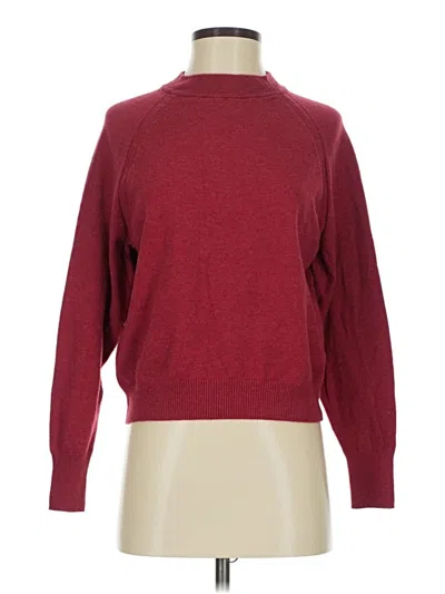 Pre-owned A New Day Turtleneck Sweater In Burgundy