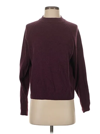 Pre-owned A New Day Turtleneck Sweater In Burgundy