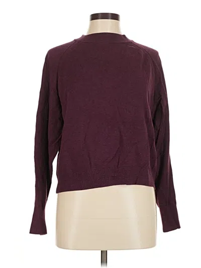 Pre-owned A New Day Turtleneck Sweater In Burgundy