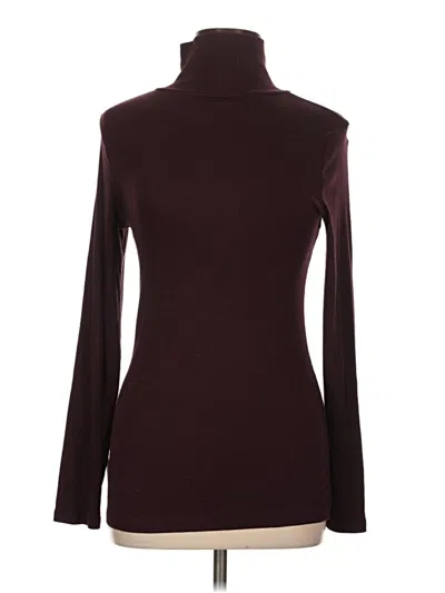 Pre-owned A New Day Turtleneck Sweater In Burgundy