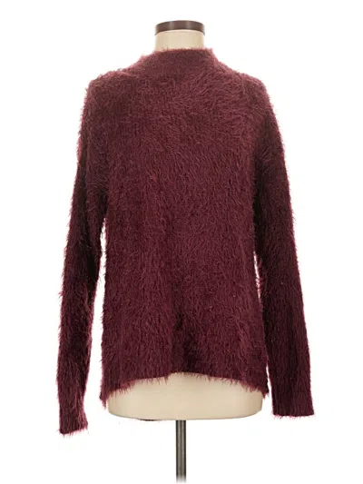 Pre-owned A New Day Turtleneck Sweater In Burgundy