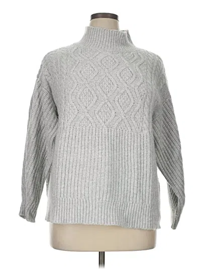 Pre-owned A New Day Turtleneck Sweater In Gray